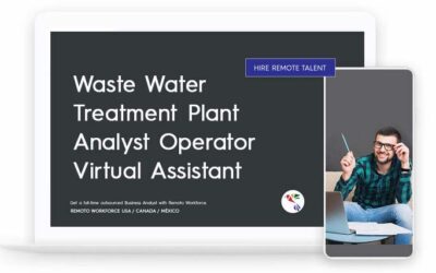 Waste Water Treatment Plant Analyst Operator Virtual Assistant