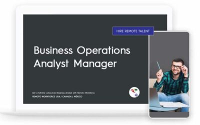 Business Operations Analyst Manager