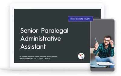 Senior Paralegal Administrative Assistant