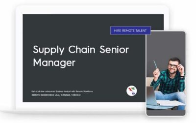 Supply Chain Senior Manager