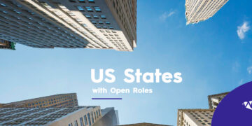 The US States and Sectors with Highest Number of Open Roles