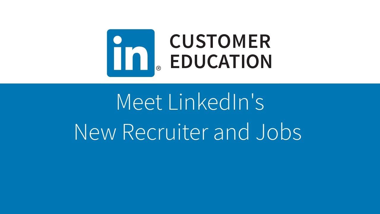 Meet LinkedIn's New Recruiter and Jobs Image