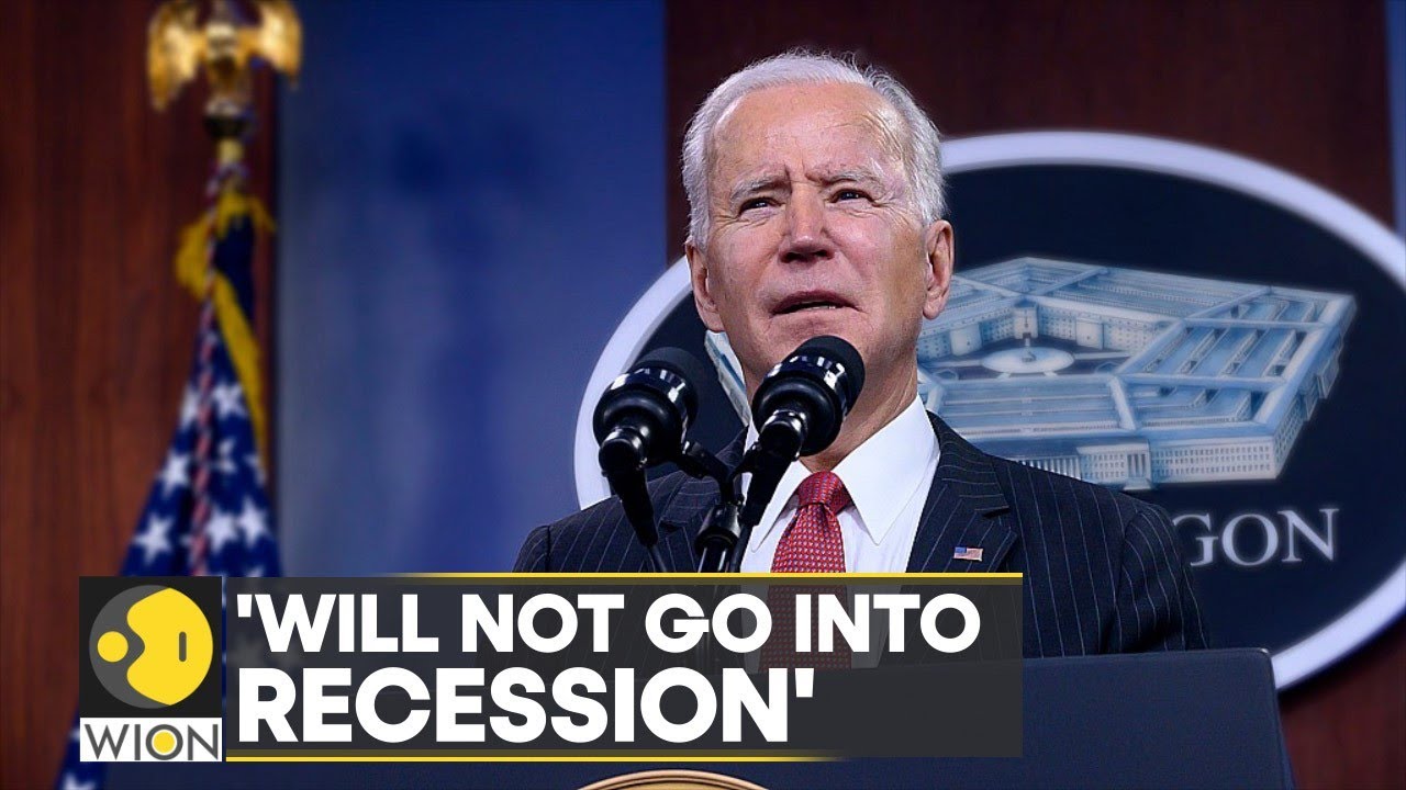 US President Joe Biden plays down recession fears from YouTube
