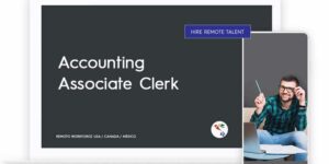 Accounting Associate Clerk Role Description