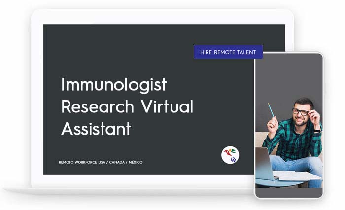 Immunologist Research Virtual Assistant Role Description