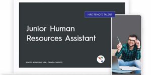 Junior Human Resources Assistant Role Description