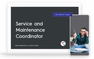 Service and Maintenance Coordinator