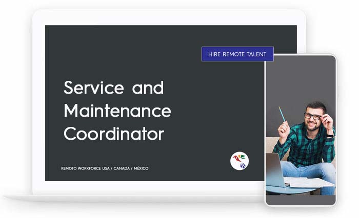 Service and Maintenance Coordinator Role Description
