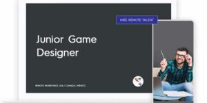 Junior Game Designer Role Description