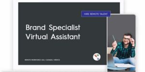 Brand Specialist Virtual Assistant Role Description