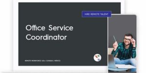 Office Service Coordinator Role Description
