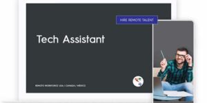Tech Assistant Role Description