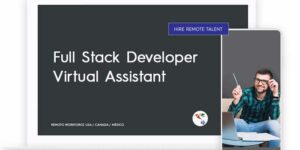 Full Stack Developer Virtual Assistant Role Description